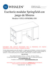 Whalen Springfield SPLS-SPMDBK-HW Manual Del Usuario