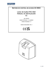 Fermax FPAC-MAX Manual De Instalación