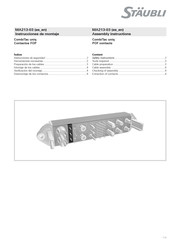 Staubli CombiTac uniq Instrucciones De Montaje