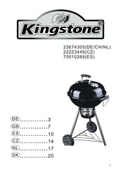 Kingstone 70010289 Manual De Instrucciones