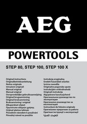 AEG STEP 80 Manual Original