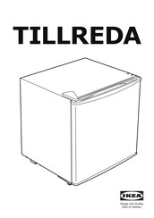IKEA TILLREDA Manual De Instrucciones