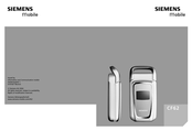 Siemens Mobile CF62 Manual Del Usuario