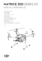 DJI MATRICE 200 SERIES V2 Guia De Inicio Rapido