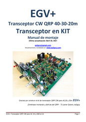 EA3GCY EGV+ Manual De Montaje