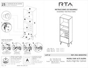 RTA AUDRA BDW4750 Instrucciones De Ensamble