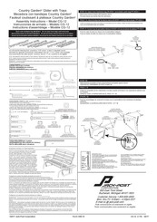 Jack-Post Garden CG-12 Instrucciones De Armado