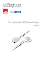 Oras HANSA Activejet Digital Guía De Uso