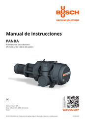 BUSCH WV 1200 A Manual De Instrucciones