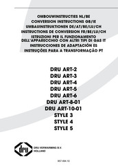 Dru Verwarming ART-2 Instrucciones De Adaptación