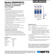 Watts Water Technologies PWDWUFKC3 Guia De Inicio Rapido