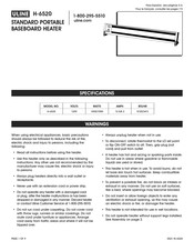 Uline H-6520 Guia De Inicio Rapido