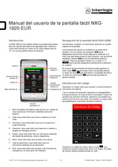 United Technologies interlogix NXG-1820-EUR Manual Del Usuario