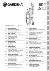Gardena AquaClean Li-40/60 Instrucciones De Empleo