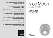 Nice Moon MOMB Instrucciones Y Advertencias Para La Instalación Y El Uso