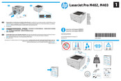 HP LaserJet Pro M402d Manual De Instrucciones