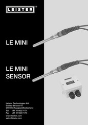 Leister LE MINI Instrucciones De Funcionamiento