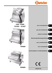 Bartscher FIM42N Uso Y Mantenimiento