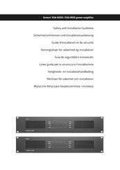 Entero ESA-8250 Guía De Seguridad E Instalación