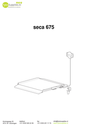 Seca 675 Manual Del Usuario