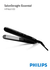 Philips SalonStraight Essential HP4661/30 Manual De Instrucciones