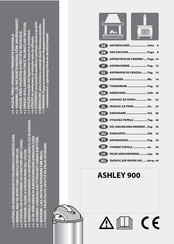 Lavorwash ASHLEY 900 Manual De Instrucciones