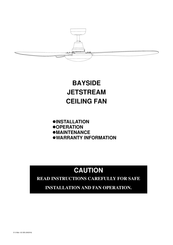 Bayside JETSTREAM Manual De Instrucciones