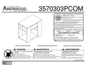 Dorel Ameriwood INDUSTRIES 3570303PCOM Manual Del Usuario