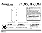 Dorel AMERIWOOD INDUSTRIES 7430059PCOM Manual Del Usuario