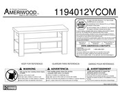 Dorel AMERIWOOD INDUSTRIES 1194012YCOM Manual Del Usuario