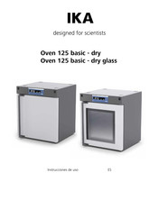 IKA Oven 125 basic - dry Instrucciones De Uso