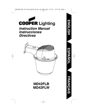 Cooper Lighting MD42FLB Instrucciones