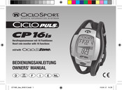 CICLOSPORT CICLOPULS CP 16is Manual Del Usuario