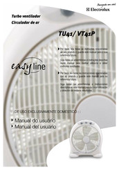 Electrolux easyline TU41 Manual Del Usuario