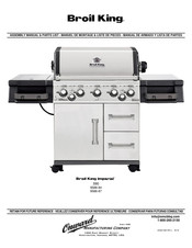 Broil King 9588-84 Manual De Armado Y Lista De Partes