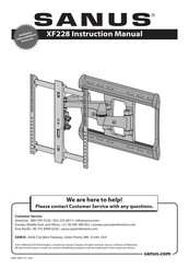 Sanus XF228 Manual De Instrucciones