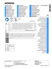 Siemens 3RK1903-1BE00 PM-D F5 Instructivo Original