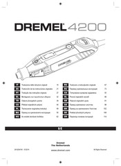 Dremel 4200-4/75 Traducción De Las Instrucciones Originales