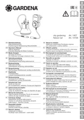 Gardena 13158 Instrucciones De Empleo