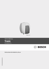 Bosch Tronic ES 010 5 1500 W BO Instrucciones De Instalacion Y De Uso