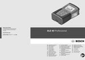 Bosch DLE 40 Professional Manual Original