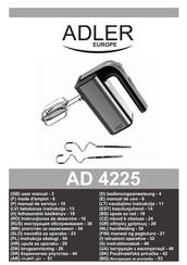 Adler AD 4225 Manual De Uso