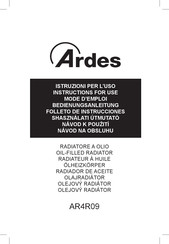 ARDES AR4R09 Folleto De Instrucciones