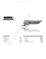 Worx Professional WU706.1 Manual Del Usuario