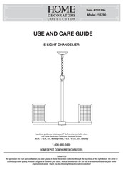 Home Decorators Collection 702 994 Guía De Uso Y Mantenimiento