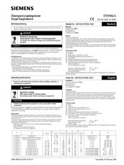 Siemens 3TX7402-3 Manual De Instrucciones