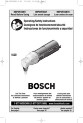 Bosch 1230 Instrucciones De Funcionamiento Y Seguridad