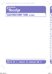 Nutricia Flocare G-TUBE Instrucciones De Uso