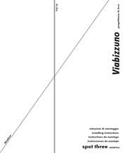 viabizzuno F6.019.94.U Instrucciones De Montaje