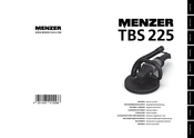 Menzer TBS 225 Manual Original